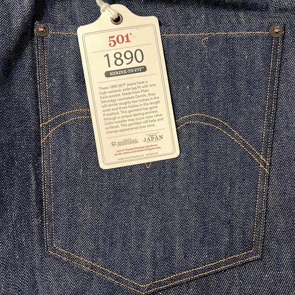 Levi’s LVC Buckleback 501xx jeans 38x34 - Picture 4 of 6
